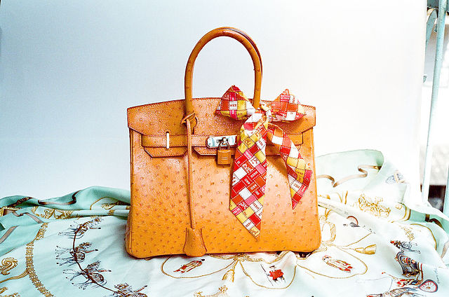 640px Hermes Ostrich Birkin Bag