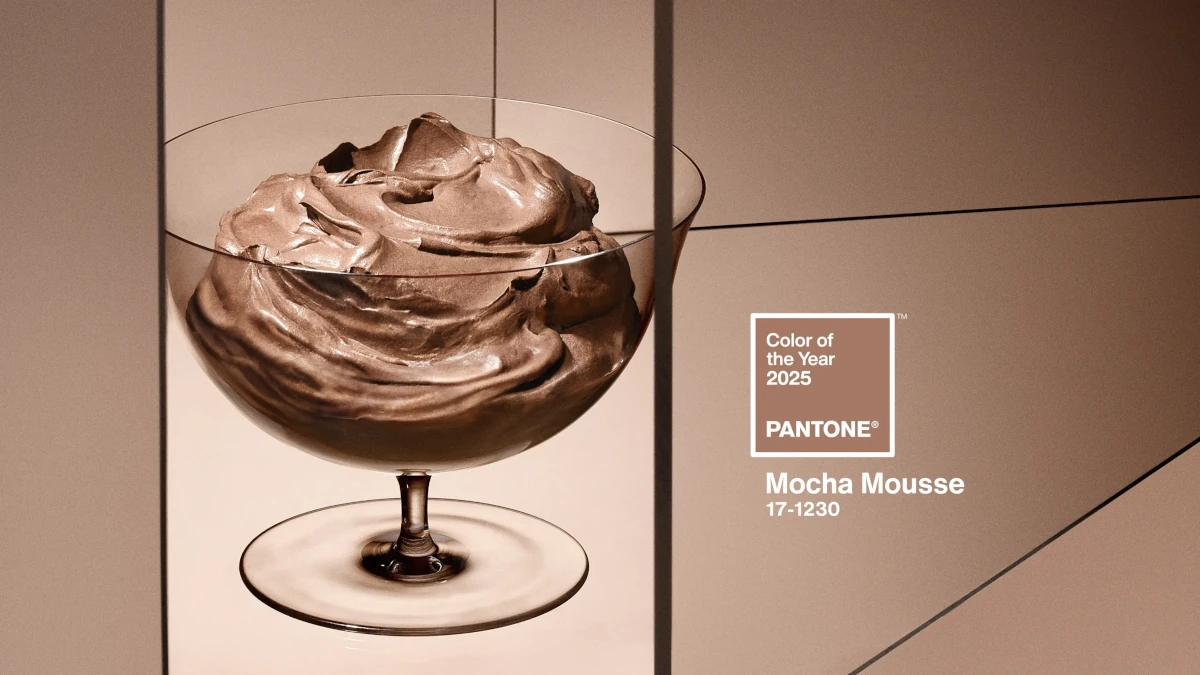 Pantone 2025 Mocha Mousse