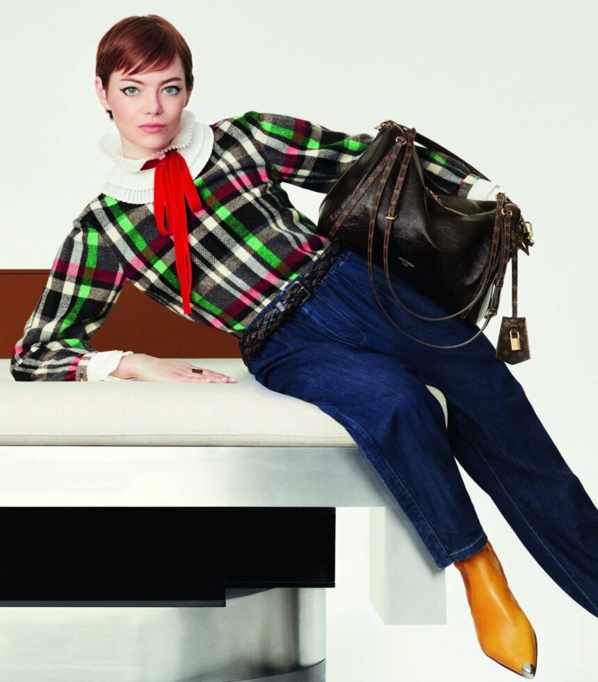 Emma Stone W Sesji Louis Vuitton