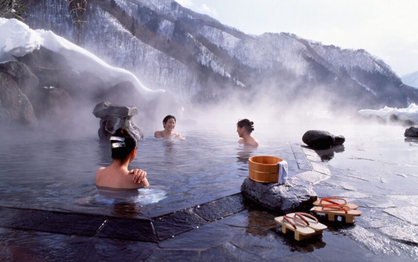 Onsen In Winter