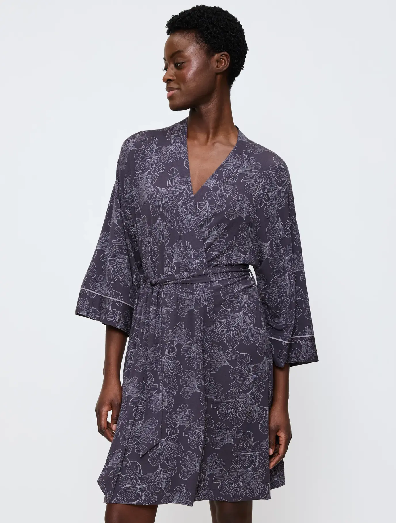 Luksusowy Szlafrok Damski1