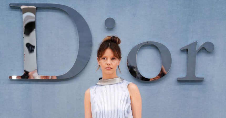Mia Goth Dior