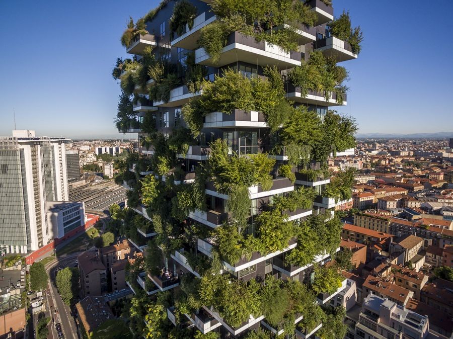 Bosco Verticale W Mediolanie