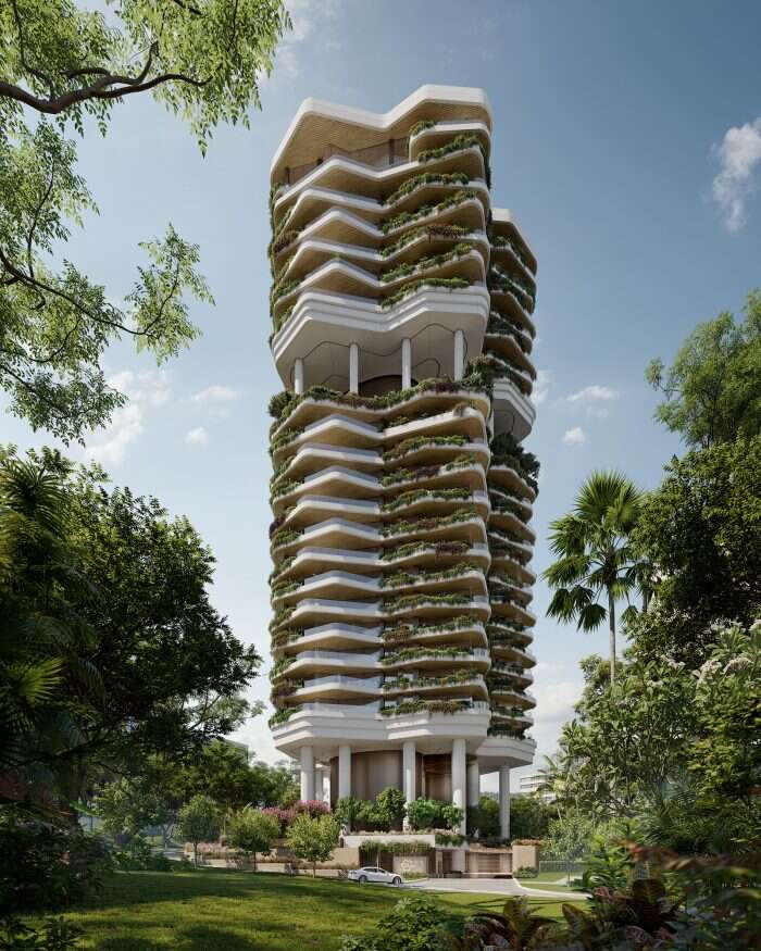 Plp Architecture Tower W Singapurze
