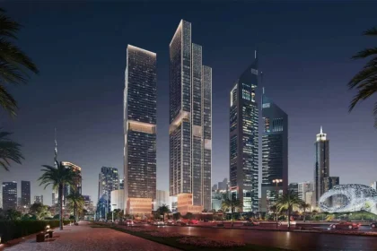 Projekt Jumeirah Residences Emirates Towers Autorstwa Scda Architects W Dubaju