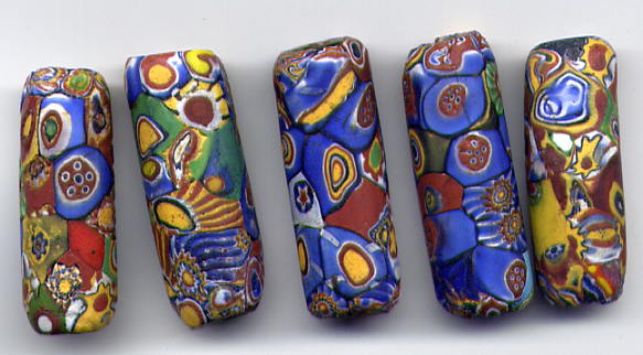 Millefiori Beads, 1920s
