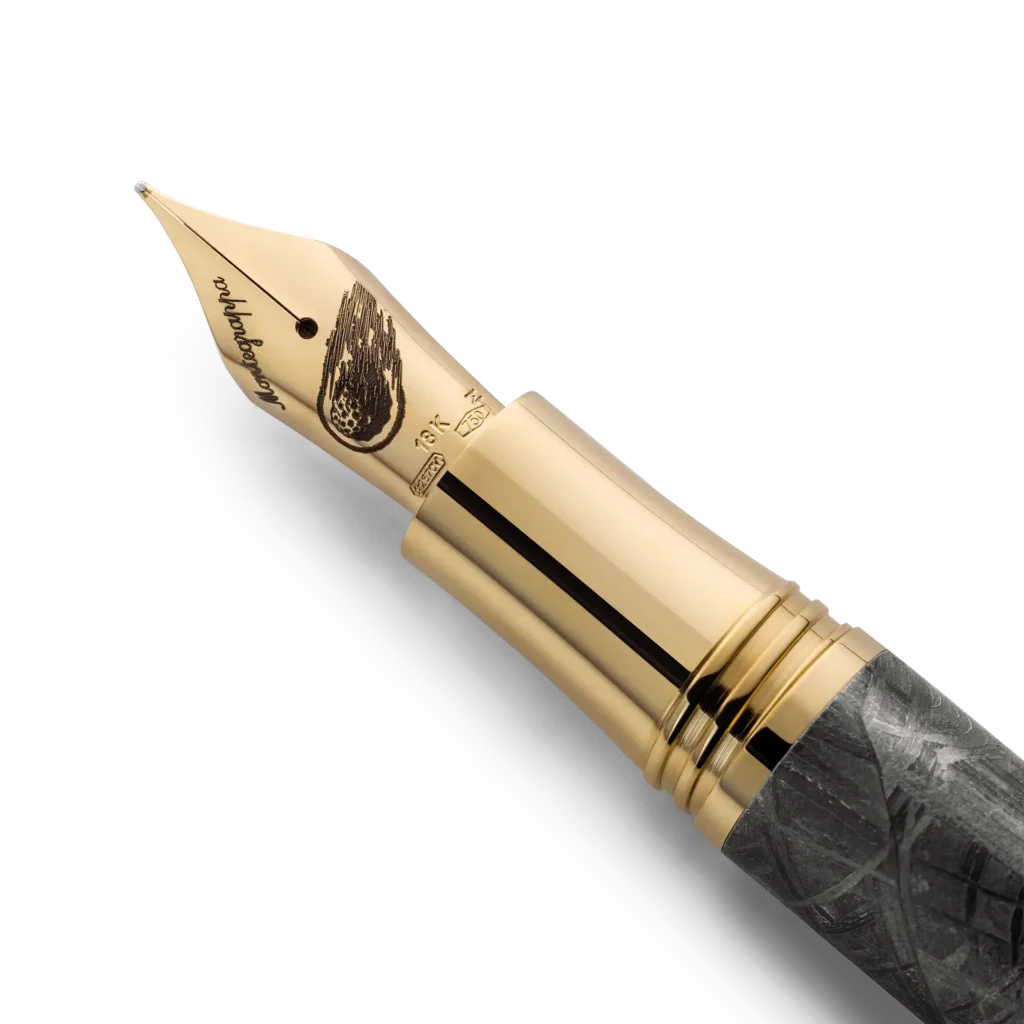 Montegrappa Muonionalusta Meteorite Fountain Pen2