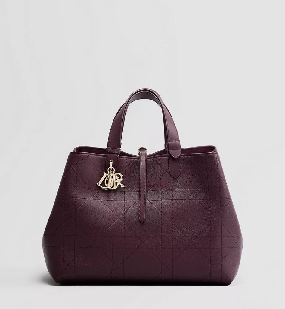 Burgundowa Torebka Dior1