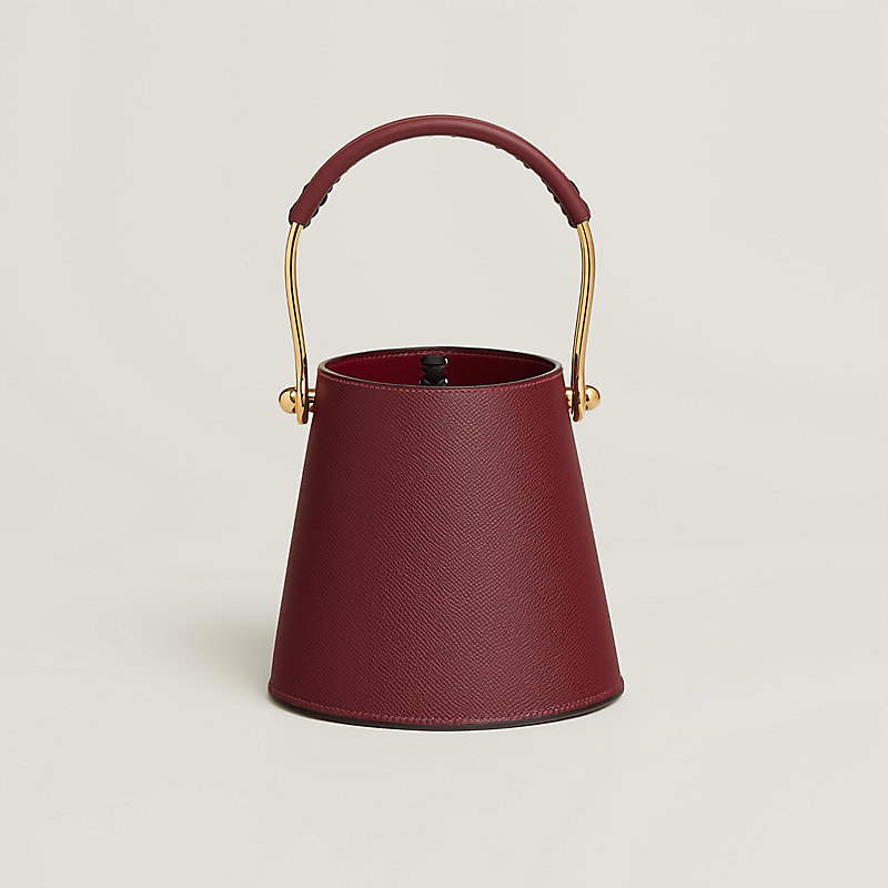 Burgundowa Torebka Hermes