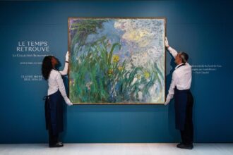 Irysy Claude Monet. aukcja kolekcji Jeanne’a Schlumberger w Paryżu
